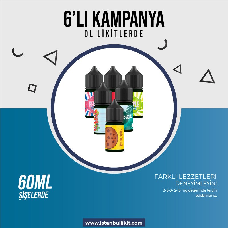 60 ml 6'Lı Kampanya