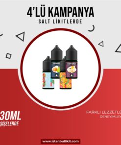 30 ml 4'lü Paket - SALT VERSİYON