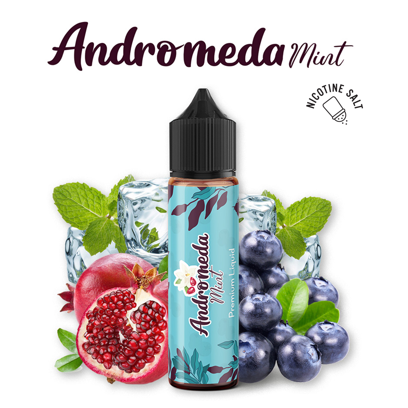 Andromeda Mint Salt Likit - Görsel 2