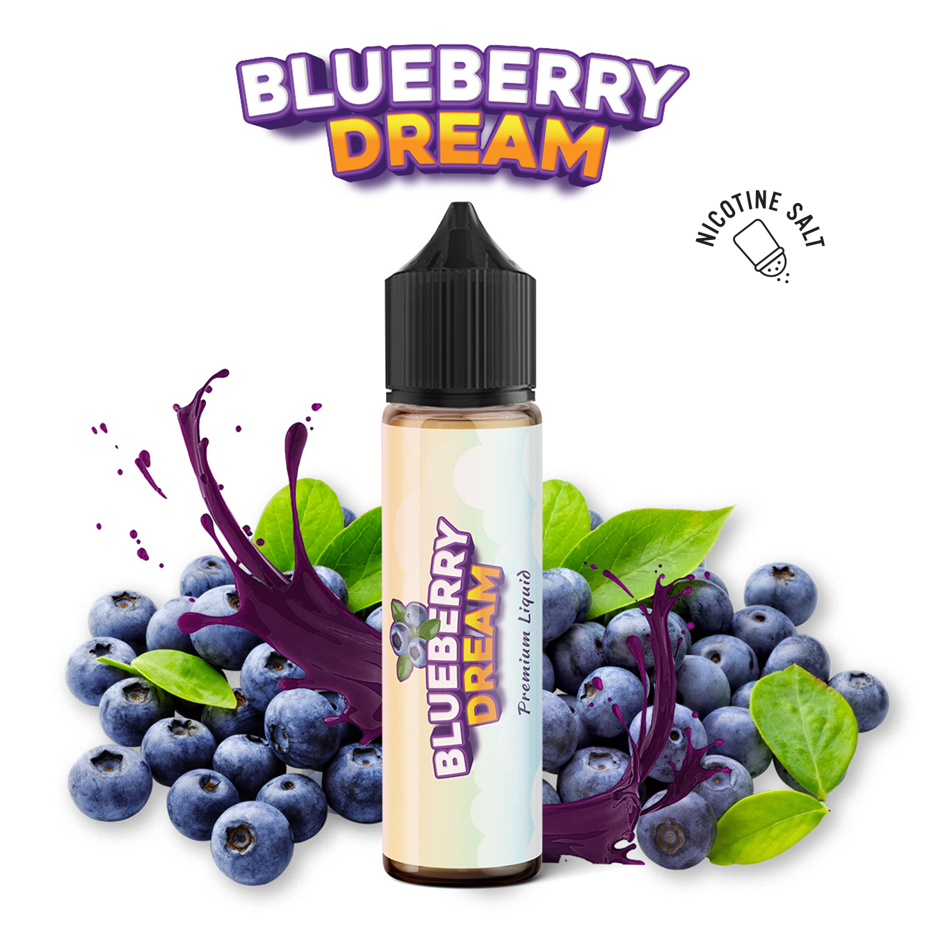 Blueberry Dream Salt Likit - Görsel 2