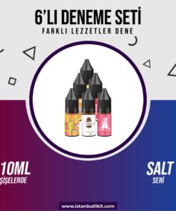 6 Adet 10 ml SALT Deneme Paketi