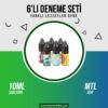 6 Adet 10 ml MTL Deneme Paketi