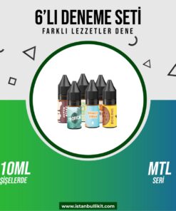 6 Adet 10 ml MTL Deneme Paketi