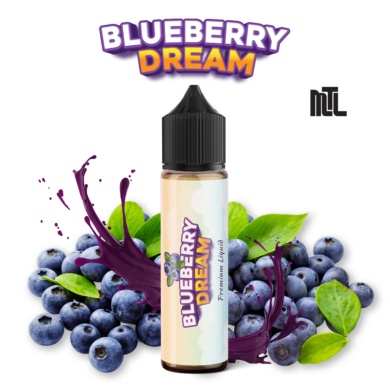 Blueberry Dream MTL Likit - Görsel 2