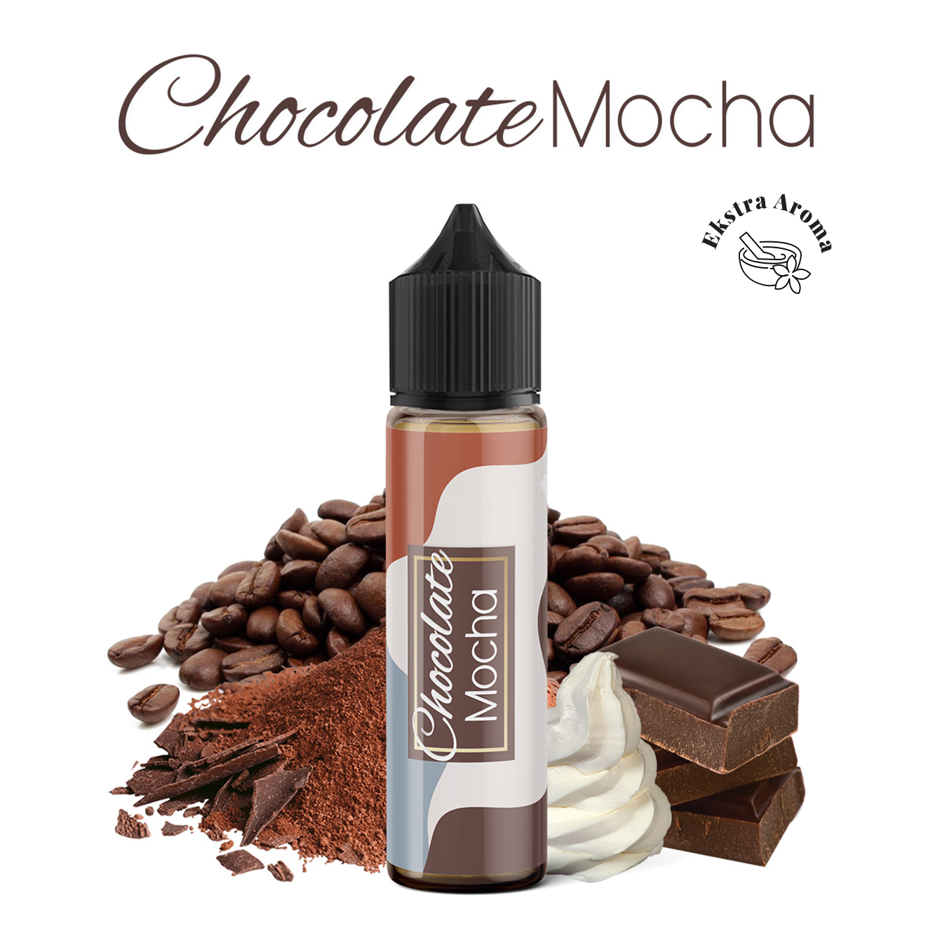 Chocolate Mocha Ekstra Aroma Likit - Görsel 2