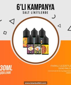 30 ml 6'Lı Kampanya - SALT VERSİYON