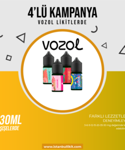 30 ml 4'lü Paket - VOZOL SALT VERSİYON