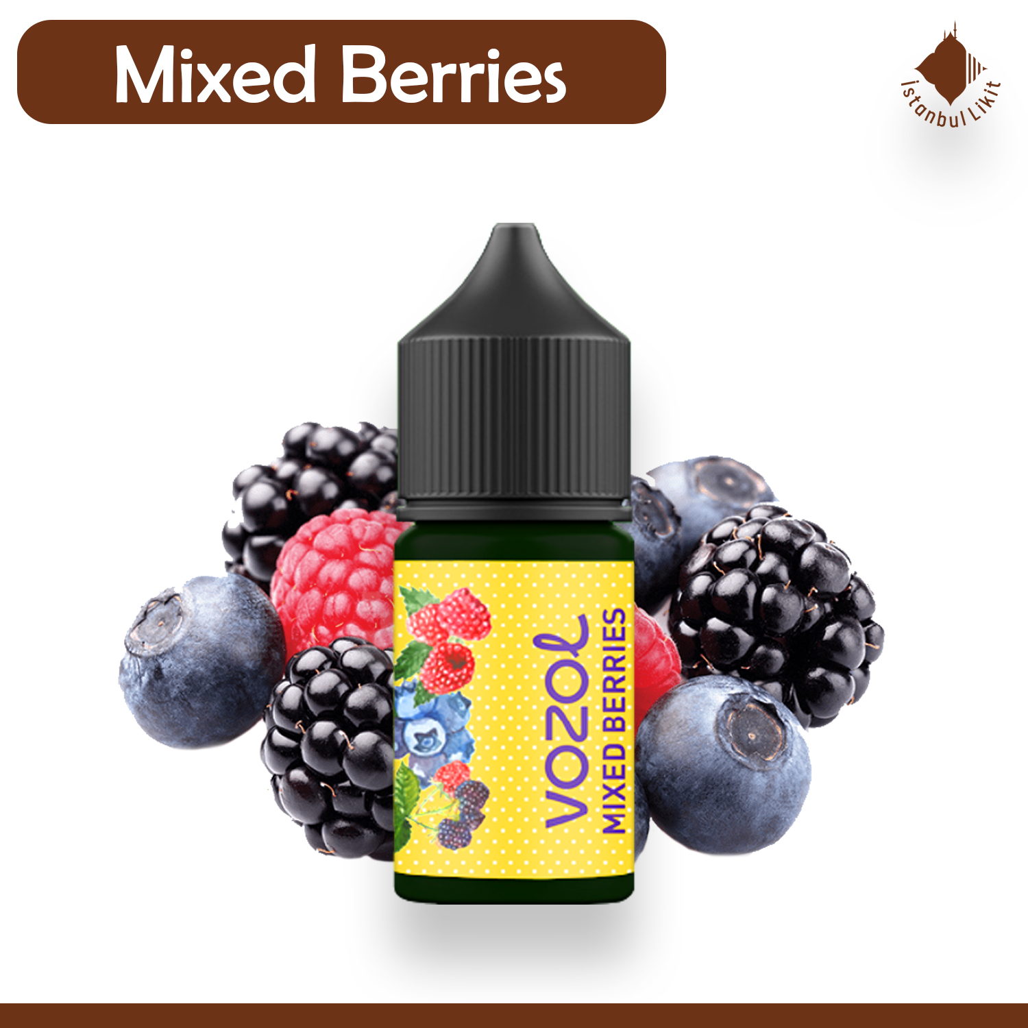 Vozol Mixed Berries MTL Likit - Görsel 2