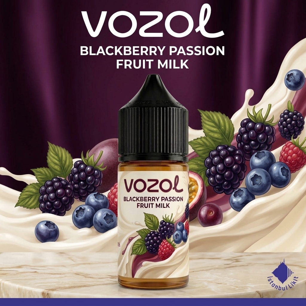 Vozol Blackberry Passion Fruit Milk Salt Likit