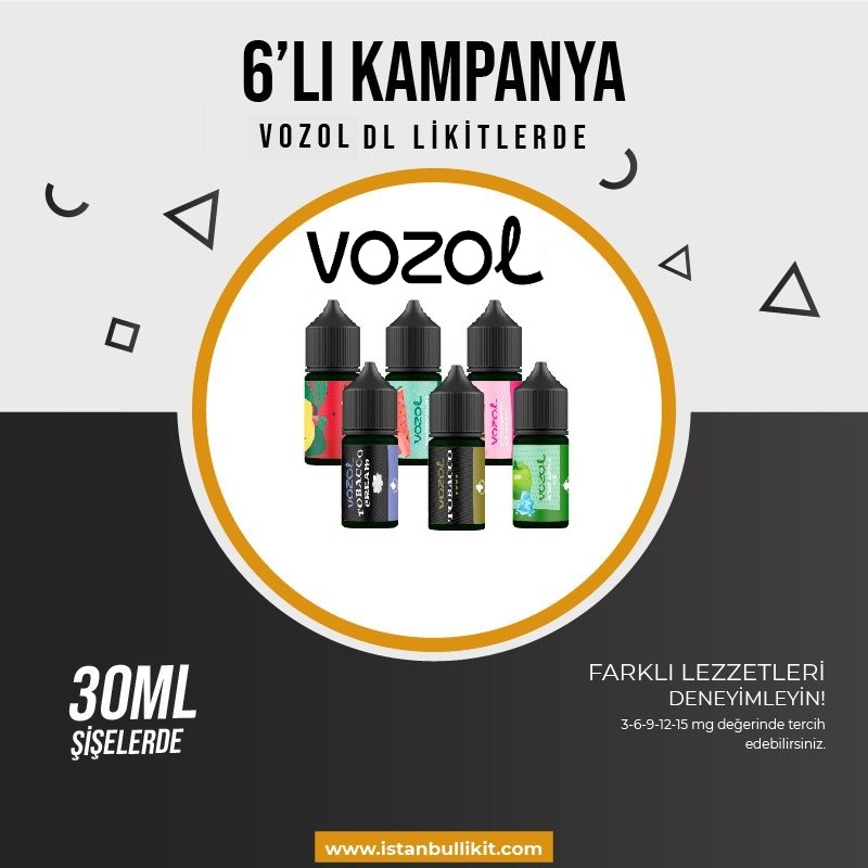 30 ml 6'Lı Kampanya - VOZOL Likit DL VERSİYON