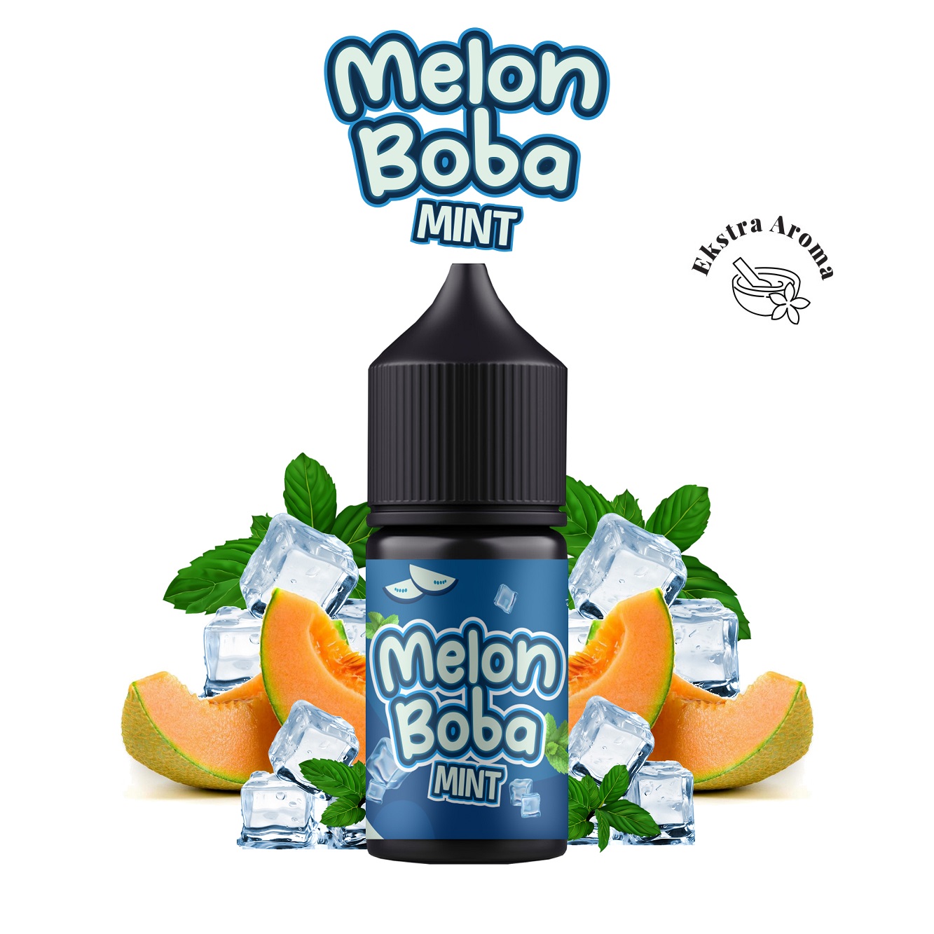 Melon Boba Mint Esktra Aromalı E-Likit