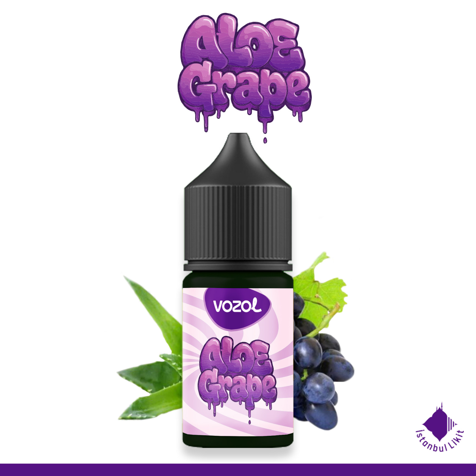 Vozol Aloe Grape Salt Likit